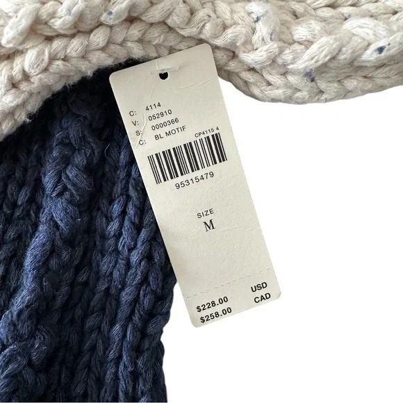 Anthropologie Pilcro Chunky Crew Neck Sweater Seagull - Picture 2 of 6